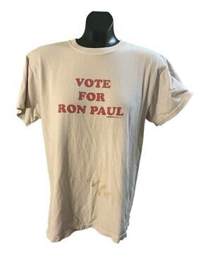 VTG Ron Paul Vote For Ron Paul T-Shirt Men’s Small